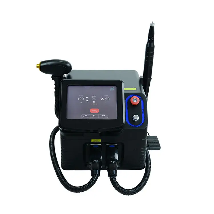 

Factory Direct Sell 2In1 808 Diode Laser Hair Removal + Pigment Removal Picosecond Laser Machine