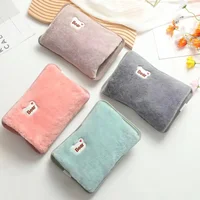 Electric Hot Water Bag Hydropower separation plush rechargeable hand warmer treasure home explosion-proof charging hot water bag 1