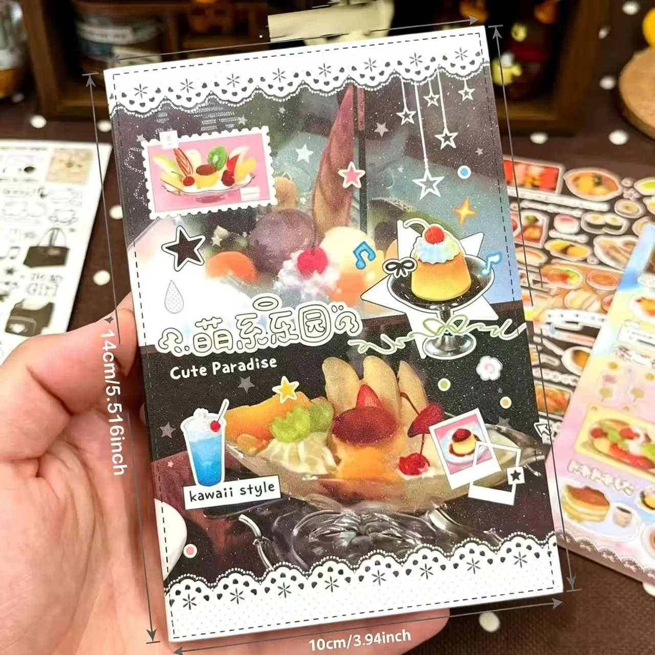 Charming Amusement Park Sticker Collection - High Value Inspiring Designs for Scrapbooking & DIY Journals