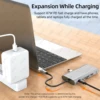 10 in 1 USB C Hub usb3.0 2.0 Docking Station with 4K HDMI 100w Charging 1080 HD SD/TF Splitter for typec Laptop MacBook Pro 5
