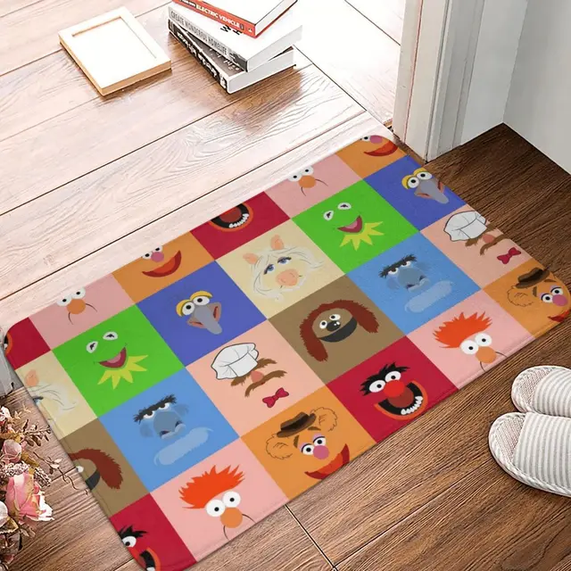 Muppets Doormat Szőnyeg Lábfürdő Nem Csúszás Wc Erkély Szalon Tartós Mosható