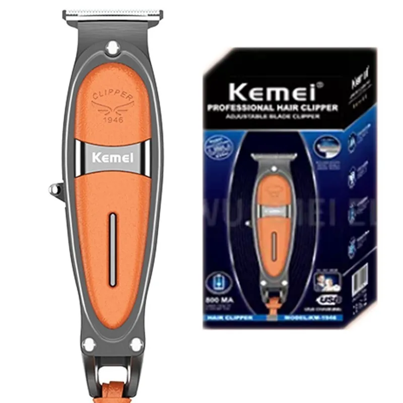 Kemei Barber Hair Trimmer for Men Electric Body Beard Trimmer Rechargeable Clipper Hair Cutting Machine hair trimmer hair clipper