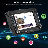 Автомагнитола 2 Din на Android 13, мультимедийный плеер с FM, GPS, Wi-Fi, Carplay, для VW, Volkswagen, Skoda, Octavia, golf 5, 6, touran, passat B6, polo — изображение 5