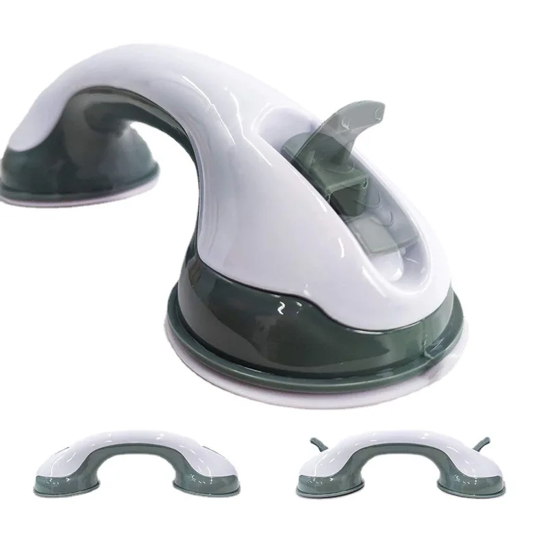 Bathtub Armrest Bathroom Armrest Strong Suction Cup Handle Elderly and Children's Armrest Anti Drop Handle Bath Tub Accessories