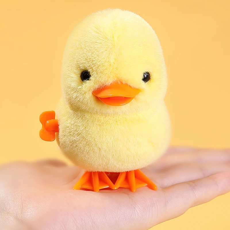 Simulation Plush Jumping Duck Interactive Toy Plush Toy Girl Gift Cute Children's Bedroom Decorations Movie Surrounding Dolls