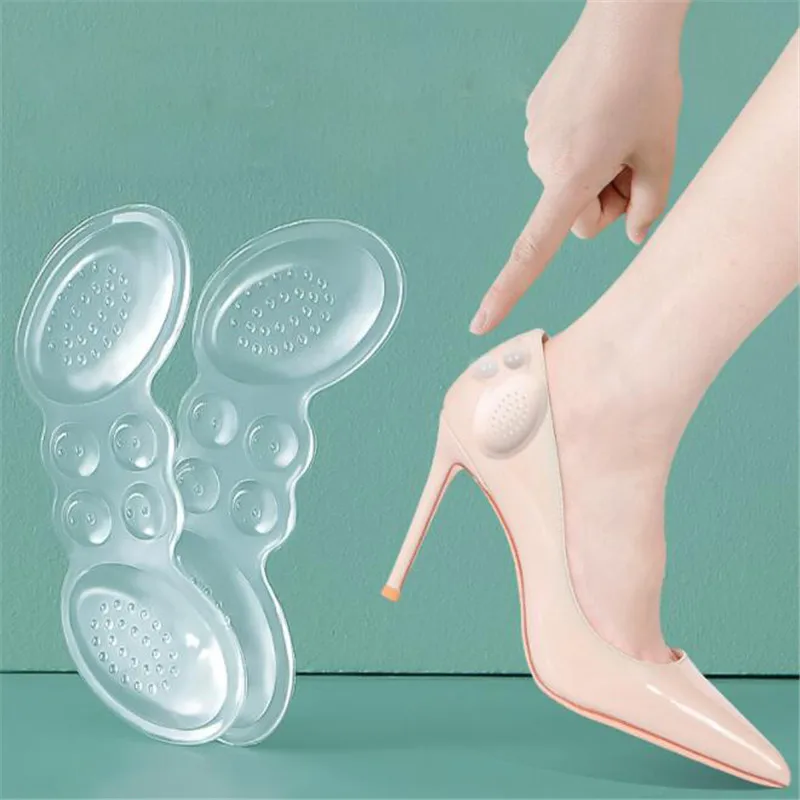 Shoe Insoles Silicone Gel Insoles For Women High Heel Liner
