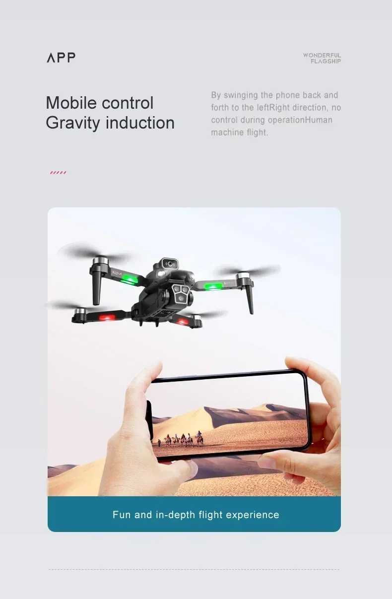 Xiaomi MIJIA M1S Drone Professional 8K GPS Three Camera 5G Folding Obstacle Avoidance Optical Flow Positioning Upgraded 10000M