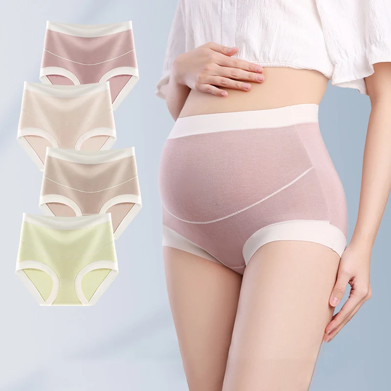 Modal Panties For Pregnant Maternity Underwear Panty Clothes for Pregnant Women Pregnancy Brief High Waist Maternity Intimates цена и фото