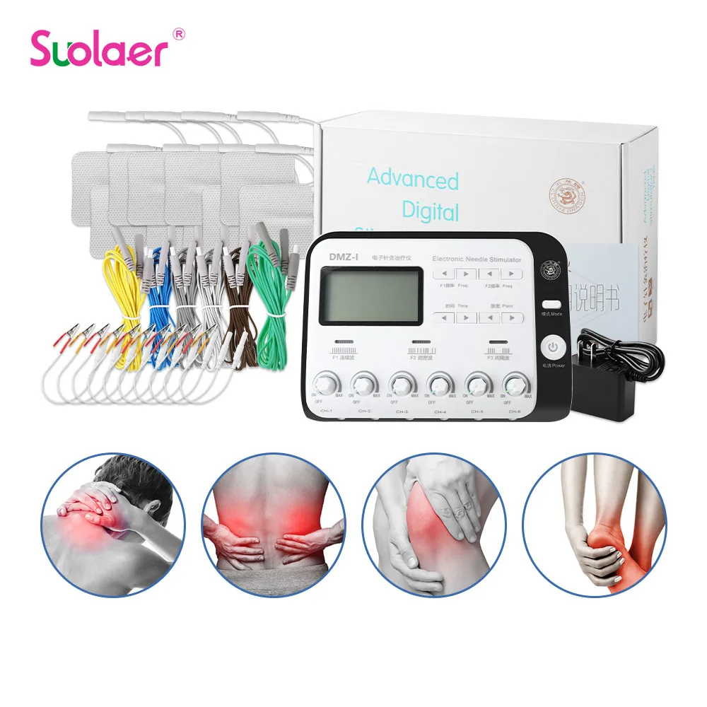 

Professional Physiotherapy Tens Unit Electroacupuncture Massager Body TENS Acupuncture Electrostimulator EMS Massage Instrument