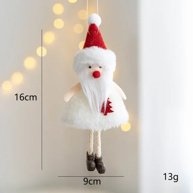 Christmas Pendant Cute Small Angel Doll Ornaments Merry Christmas Household Decor Garland Christmas Tree Decor Xmas New Year 5