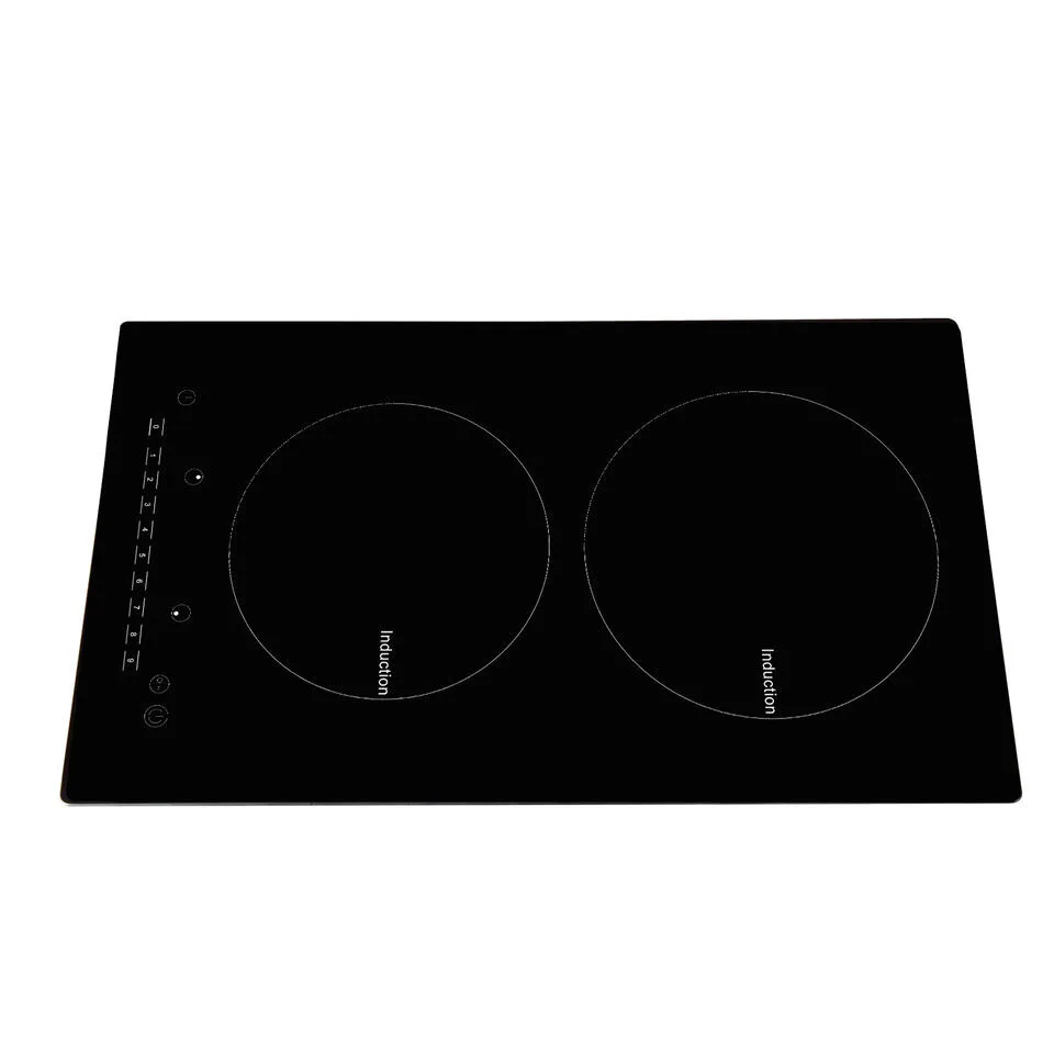 110V Touch Induction Cooktop 2 Burner Induction Cooker Electric Stove Top 1800W