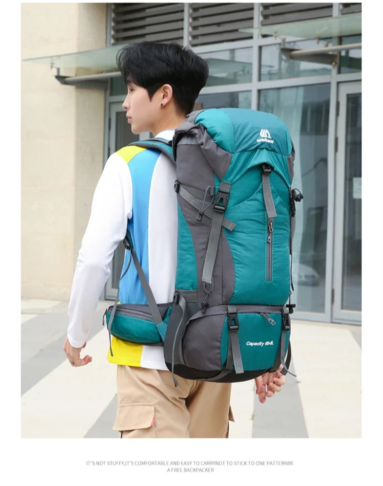 70L Waterproof Hiking Backpack With Rain Cover Outdoor Camping Travel Mountainee | eBay 70L Waterproof Hiking Backpack With Rain Cover Outdoor Camping Travel Mountainee | eBay