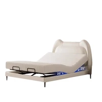 Lit esthétique électrique Double cadre chambre multifonctionnel lit Double salon rangement Muebles Para El Hogar accessoires de maison 6