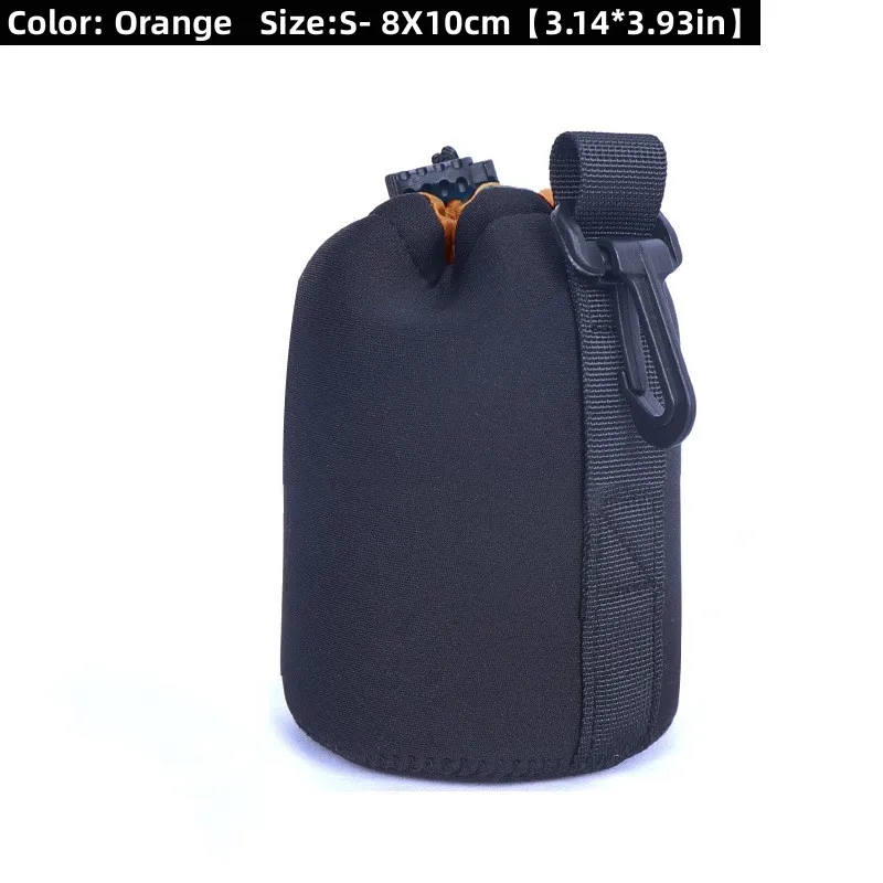 Waterproof Soft Drawstring Camera Lens Pouch Bag