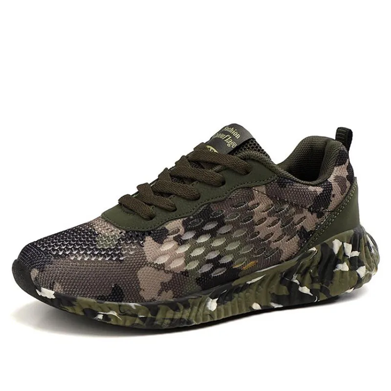 

2023New Men's and Women's Running Shoes Breathable Outdoor Mountaineers Light Sports Shoes Comfortable Training Shoes camouflage