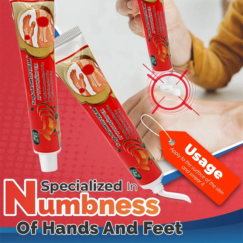 

20g Tenosynovitis Pain Relieve Ointment Treatment Back Muscle Joint Strain Neck Analgesics Dressing Body Neuralgia Cream