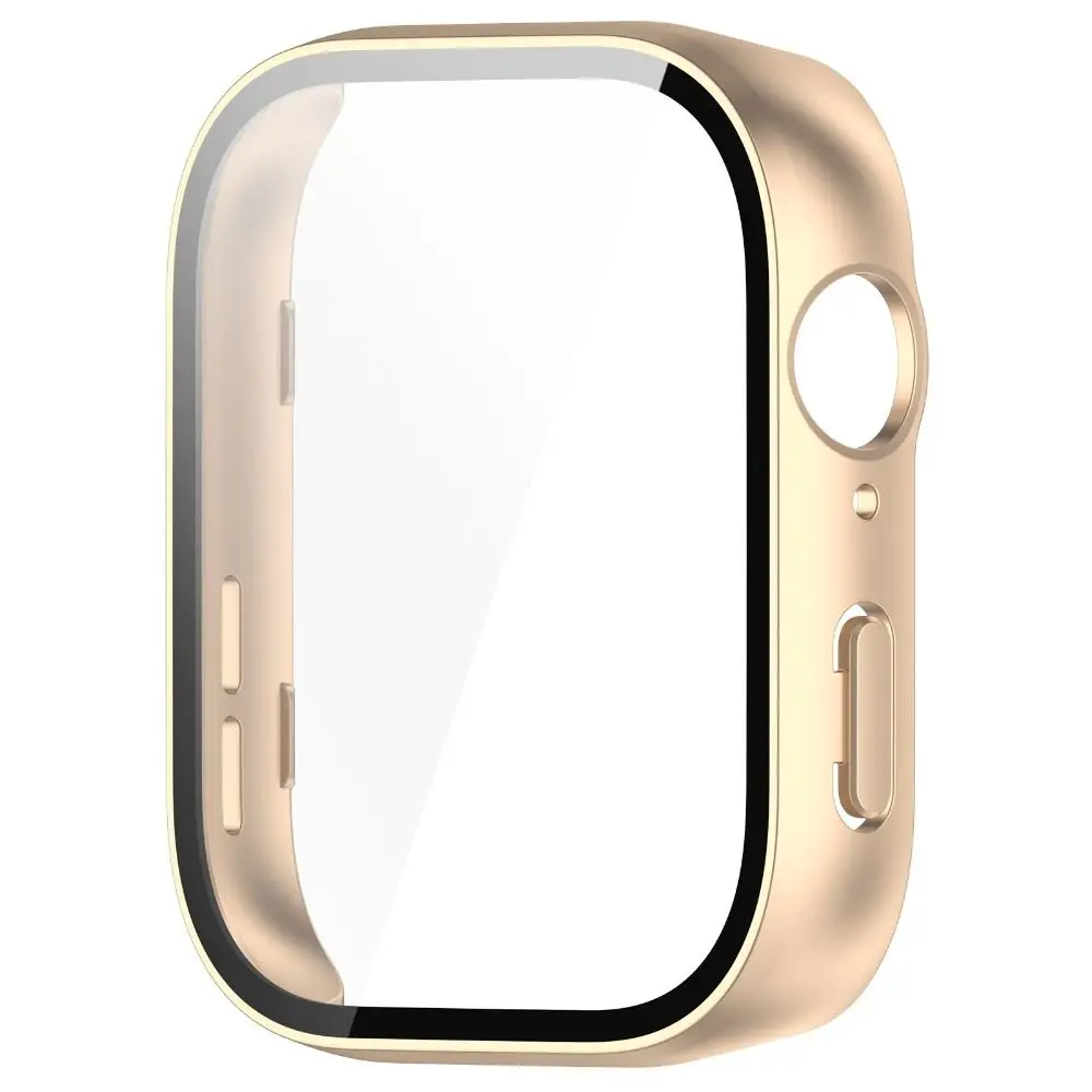 Premium PC+Tempered Glass Protective Smartwatch Case with Full Screen Coverage