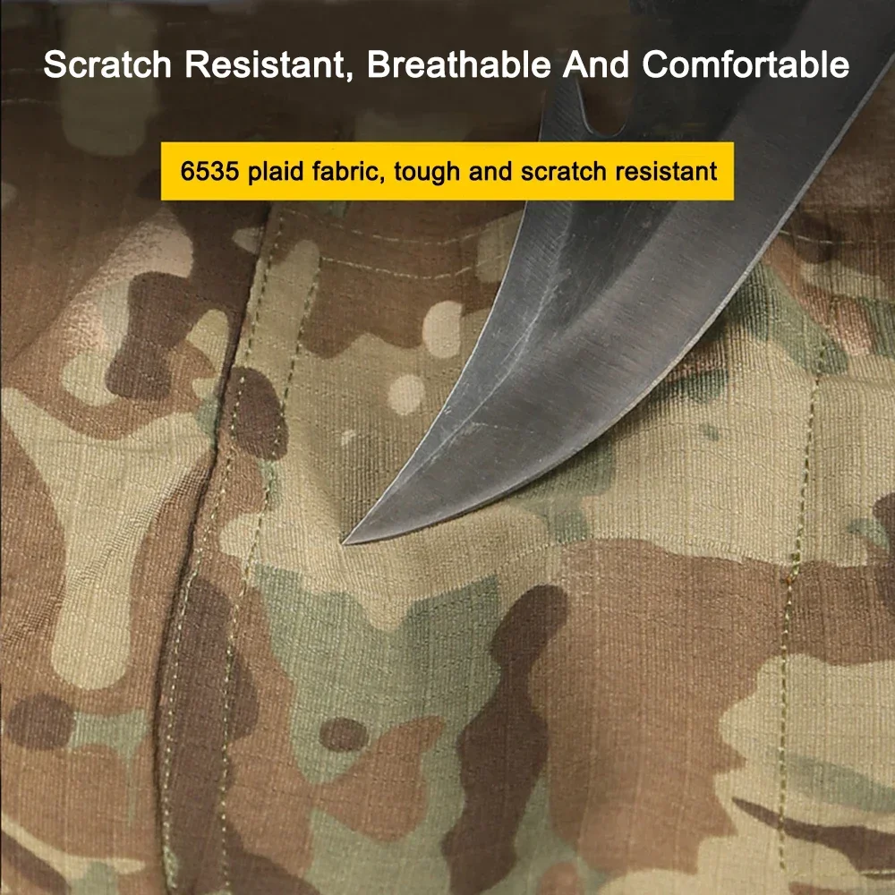 Men Combat Pants Tactical Trousers Camo Multicam Trekking Hunting Clothes Softair Outdoor Training Suit Cargo Pants Men 4