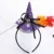 Halloween Witch Hat Tip Hat Hairbands Funny Pumpkin Party Bow Tie Hair Hoop Classic Spider Web Hair Band Kids Festival Headdress 26