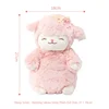 Miniso Sheep Series Plush Doll Sakura Warm White Doll Soft Lamb Standing Cute Plush Pillow Children's Toy Birthday Gift 2
