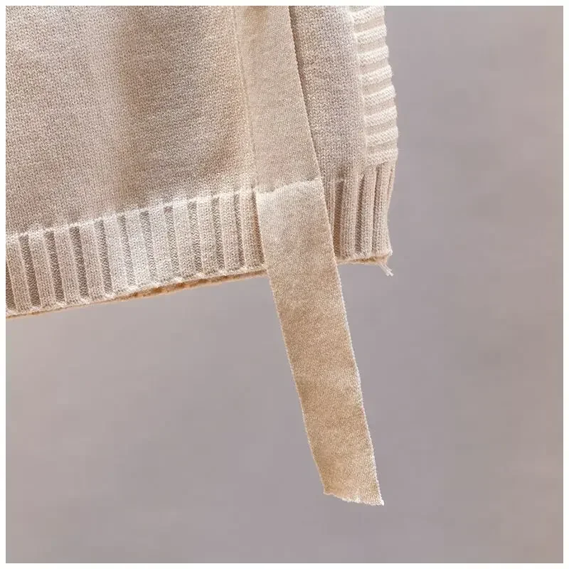 Women's waistcoat spring and autumn outer wear pullover sweater fashion casual new ladies sleeveless round neck knitted top