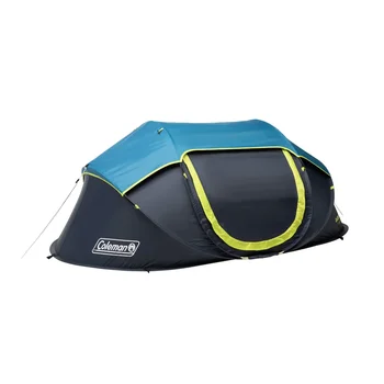 Coleman Pop-up 2-Person Camp Tent with Dark Room Technology 1
