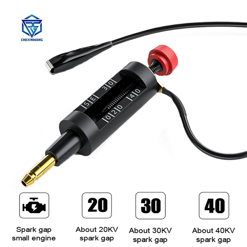 Tiny Spark Car Spark Plug Tester Ignition System Adjustable Coil