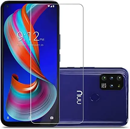 

Закаленное защитное стекло для экрана, совместимое с NUU Mobile G5 с 9H устойчивостью к царапинам, прозрачное, HD, без пузырьков
