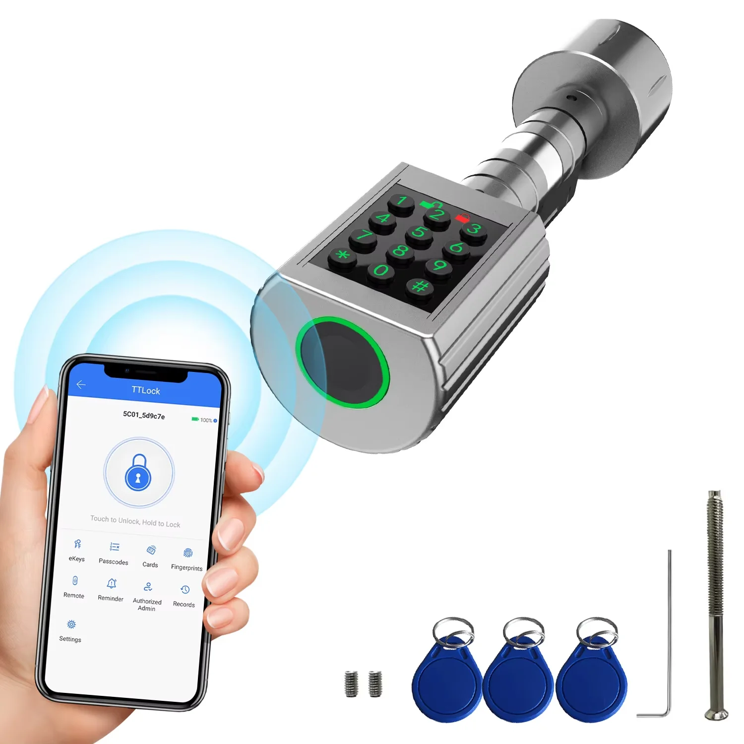 هل المملكة العربية السعودية TTLOCK قفل إلكتروني بب...