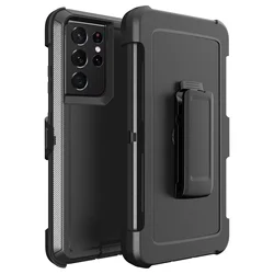 Rugged Armor 3 - in - 1 Protective Case with Clip Box Cover - Note10 Plus (With Clip)