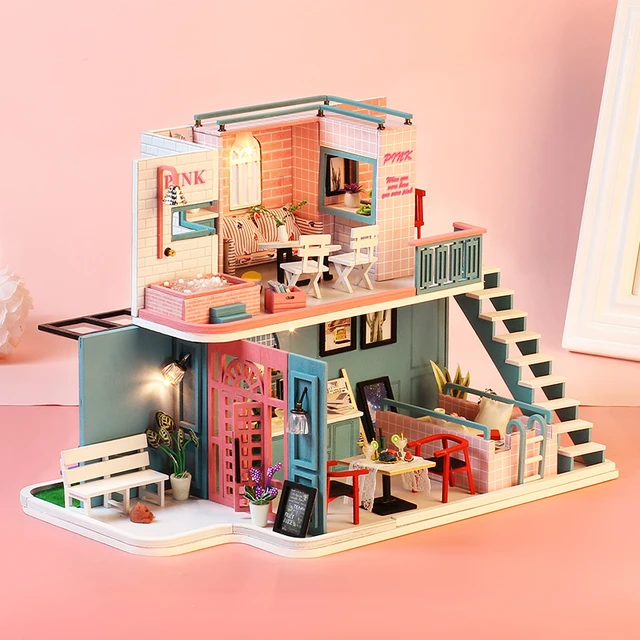 Pink Cafe  Miniature Joy