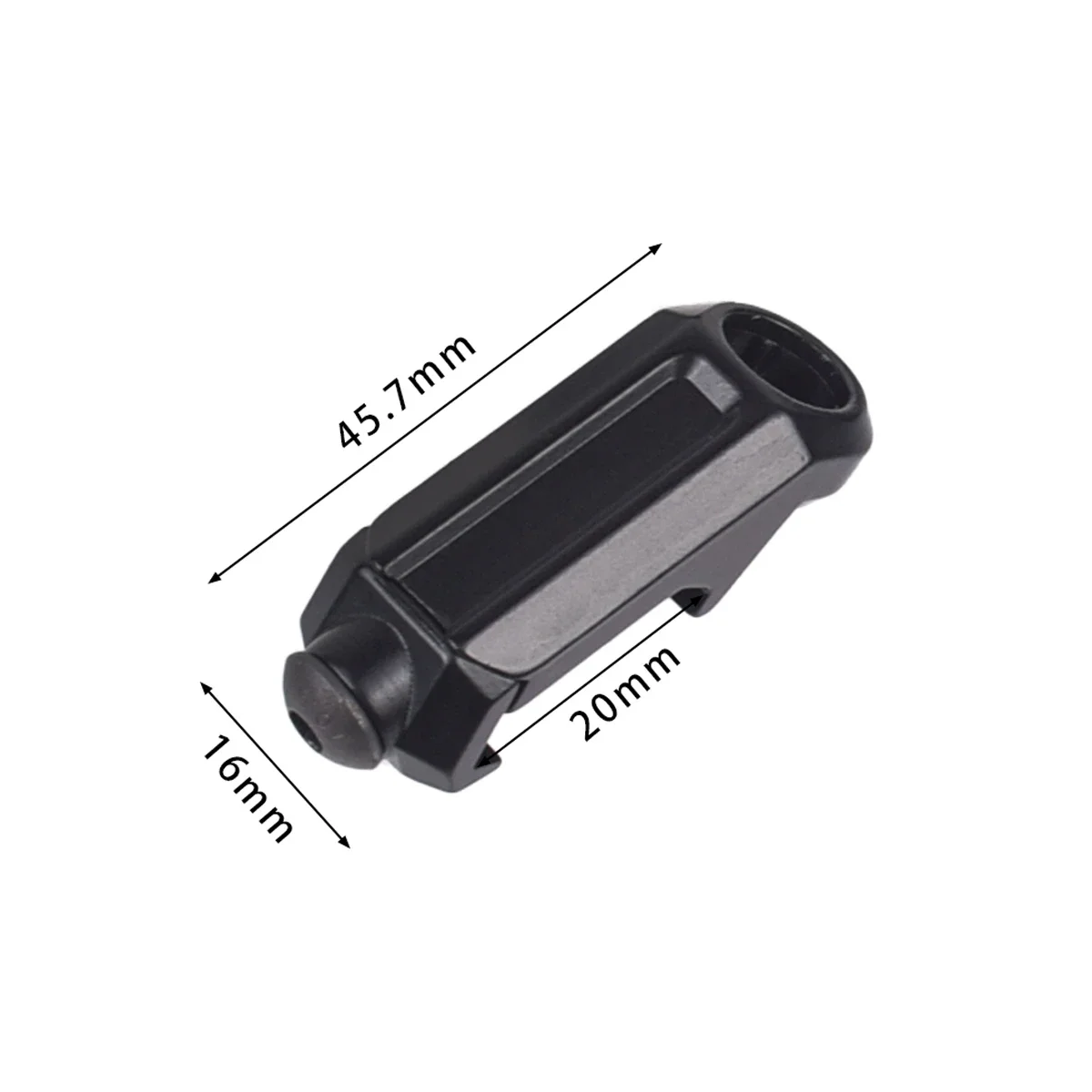 Tactical QD Sling Swivel Mount Heavy Duty Quick Detach Push Button Swivels For Two Point Sling Fit 20mm Picatinny Rail