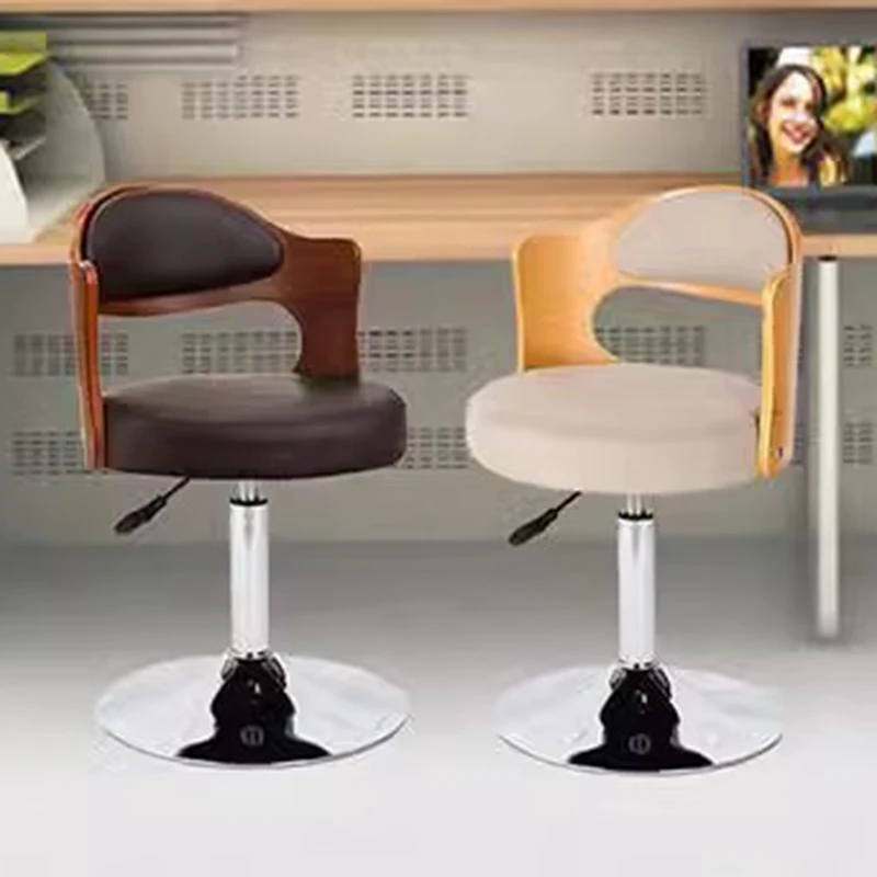 

Tall Bar Wooden Counter Chair Metal Design Make Up Leather Kitchen Counter Chair Reception Sillas Altas Para Barra Furniture WZ