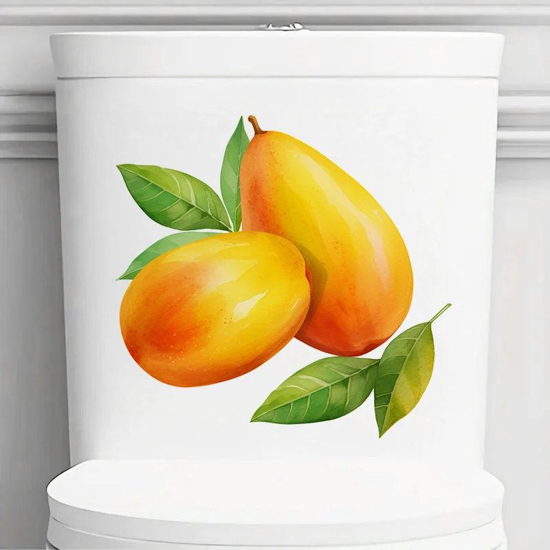 C1242# Fruit Self-Adhesive Wall Decal Removable Reusable PVC Sticker for Kitchen & Living Room Decor wall stickers,wall sticker