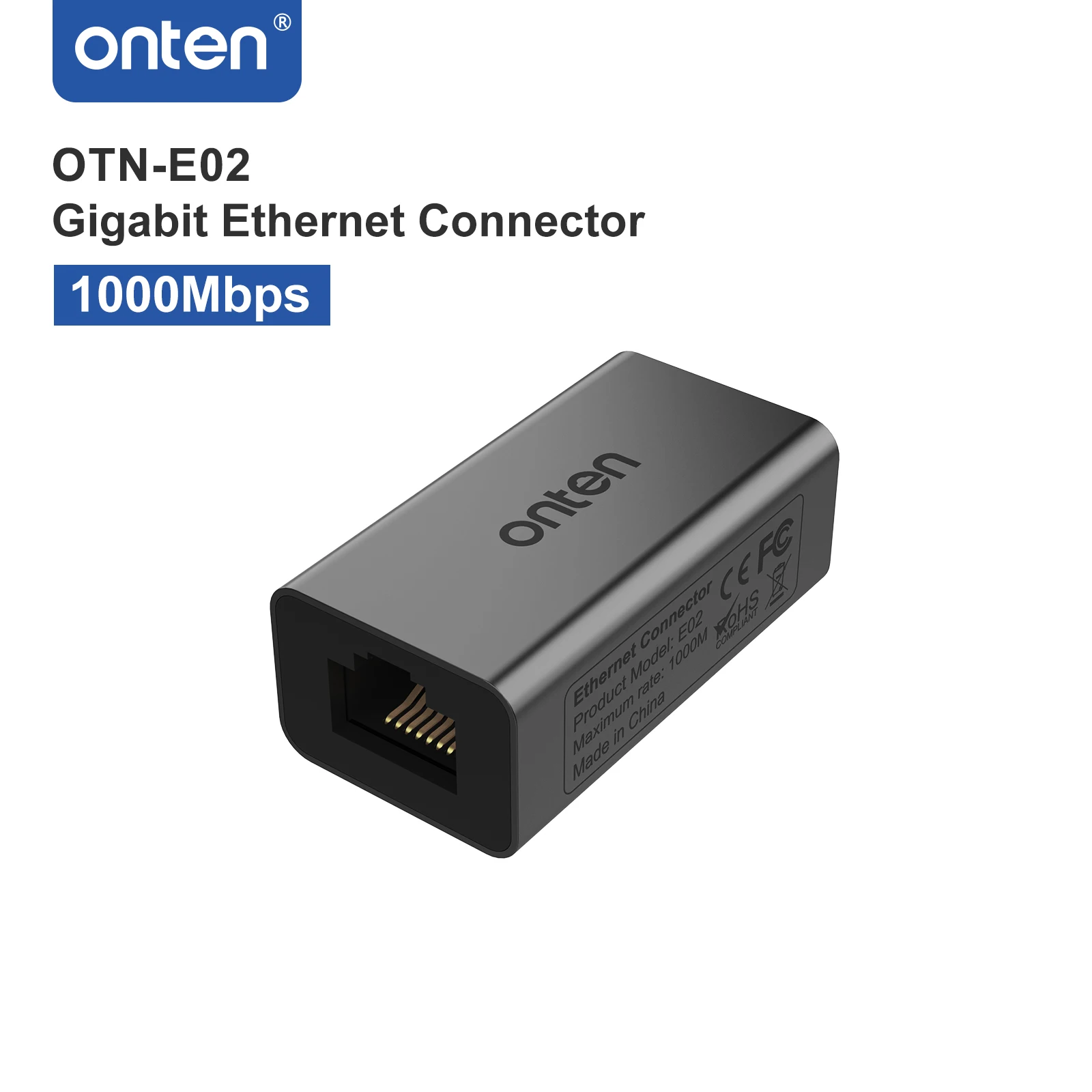 ONTEN OTN-E02 Gigabit Ethernet Connector 1000Mbps