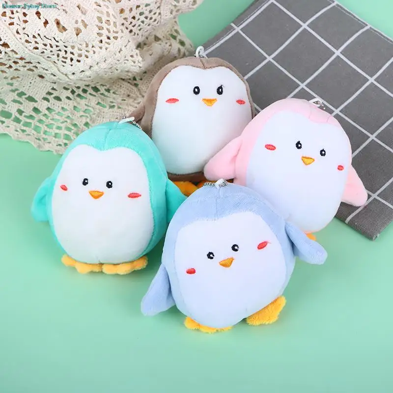 

1pc 10CM Lovely Plush Penguin Doll Stuffed Animal Dolls Keychain Backpack Pendant Cute Plush Toy For Party Favor Gifts
