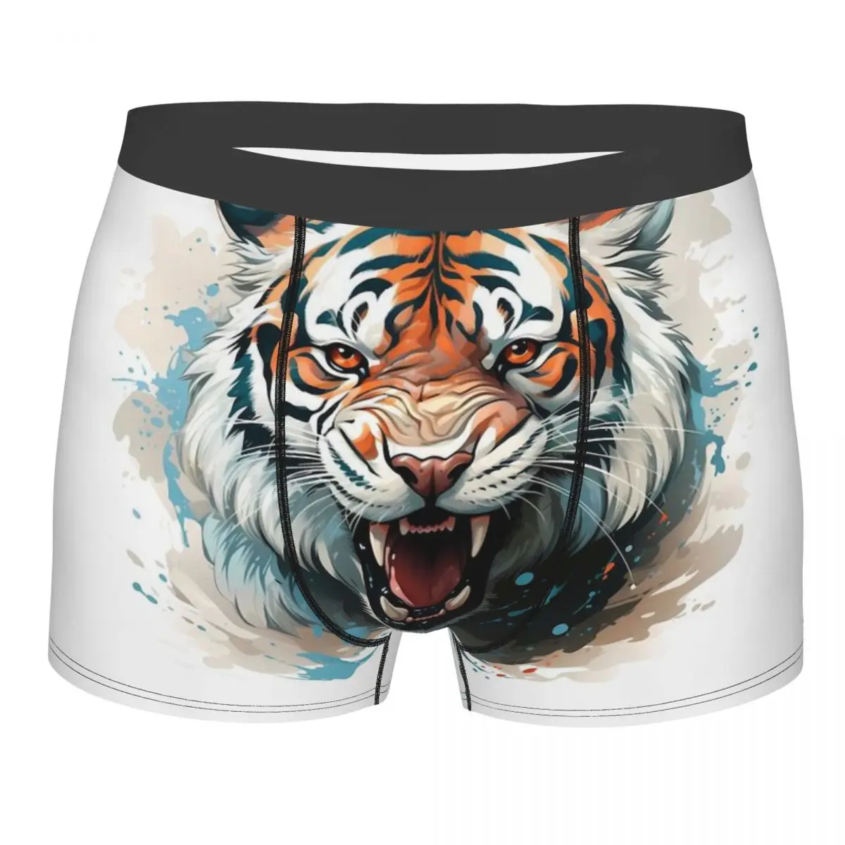 Cool Animals, Lions, Tigers, Mencosy Boxer Briefs,3D printing Underwear, Highly Breathable Top Quality Gift Idea cool animals lions tigers mencosy boxer briefs 3d printing underwear highly breathable top quality gift idea