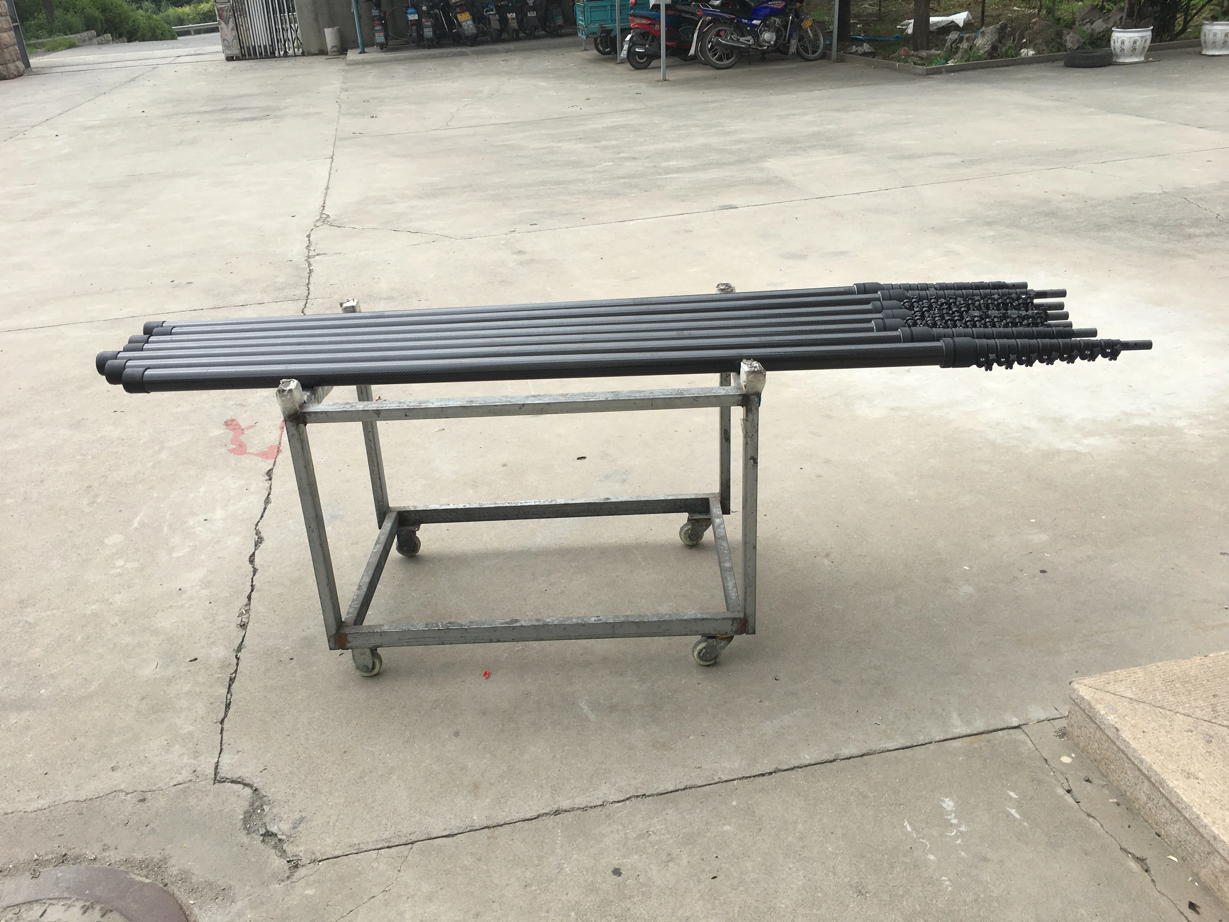 15m, 18m, 20m Carbon Fiber Telescopic Pole Carbon Fiber Telescopic Areca Nut Har