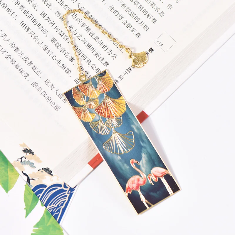 Retro Feather Leaf Bookmark for Books Animal Metal Bookmarks Clip Handmade  Decorative DIY Stationery Delicate Gift Book Marks - AliExpress