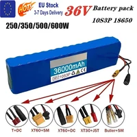 18650 batterie prise personnalisable batterie au Lithium Rechargeable 10S3P 36V36Ah 18650 600W Scooters et véhicules avec vélo BMS 1