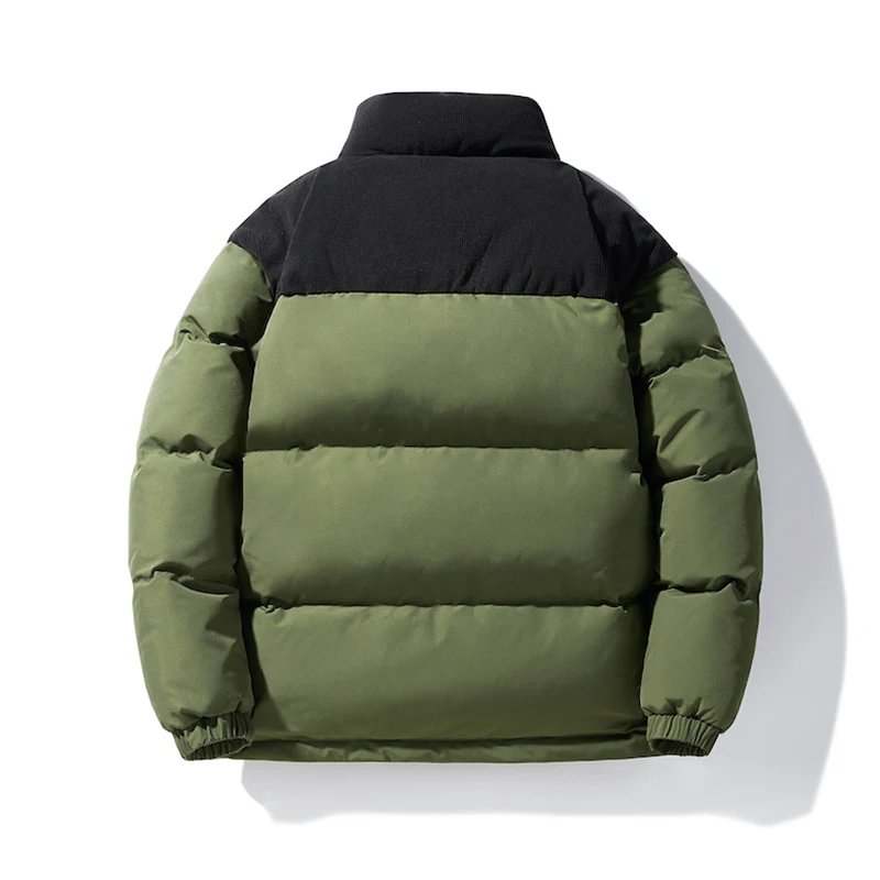 Down Jacket Vertical Collar Down Jacket for Warmth