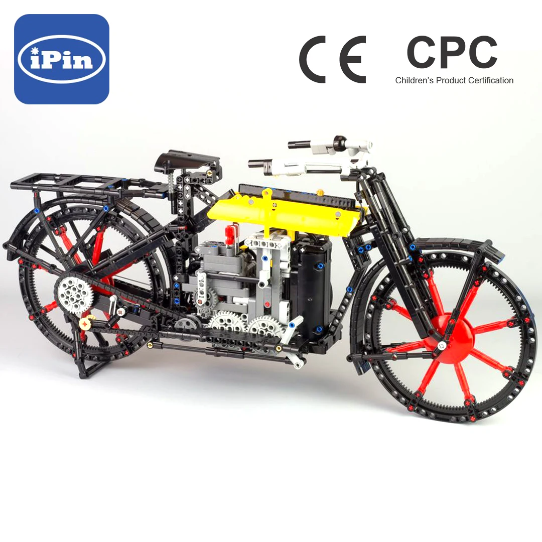 

MOC-48400 Bicycle Building Blocks Electronic Drawing High-tech Toys For Kids Children Birthday Gifts Technology Assembled