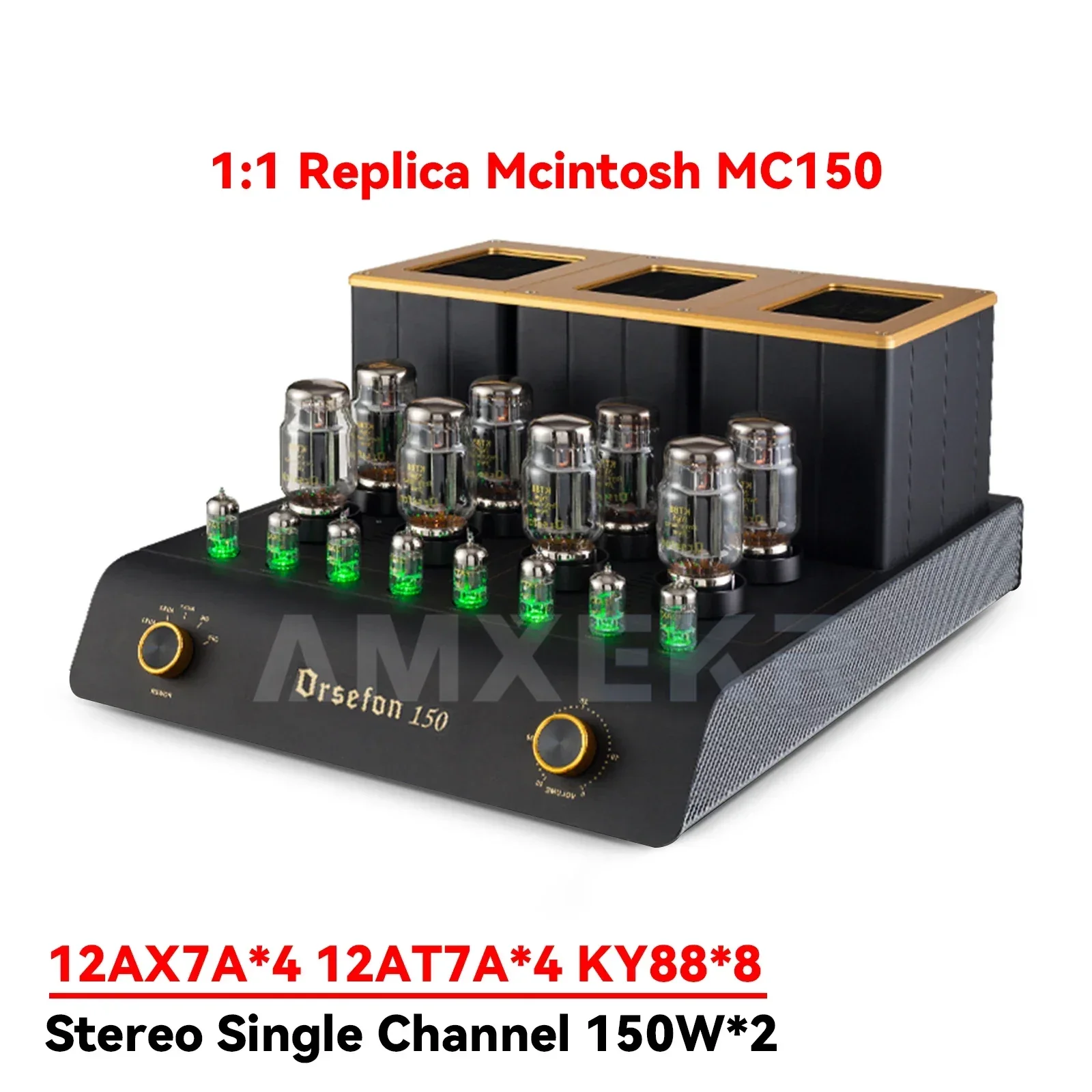 

AMXEKR 1:1 Replica Mcintosh MC150 150W Super Power Amplifier Hifi High Fidelity Amplifier Amplifier Can Push ATC