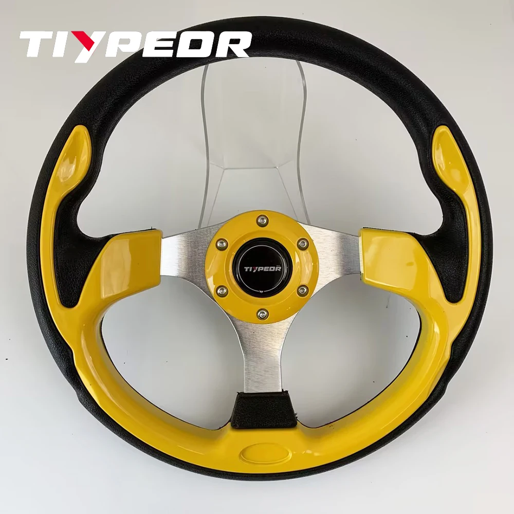 

PU Racing Car Steering Wheel Aluminum Sports Drifting Wheel Universal Auto Steering Wheel