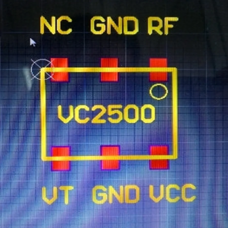 (10pcs) VC2500 2.3G-2.7G 2300-2700MHZ 2.45G 2.5G 4G VCO Voltage Controlled Oscillator Signal Blocker