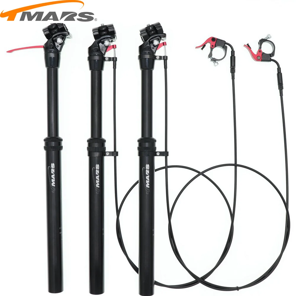 Tmars Dropper Seatpost Adjustable Height 27.2 Mm Remote Control