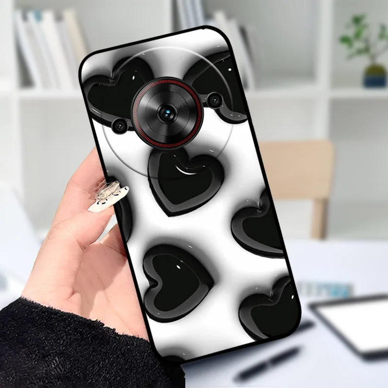 Stylish Shockproof Soft Silicone TPU Phone Case with Unique Design