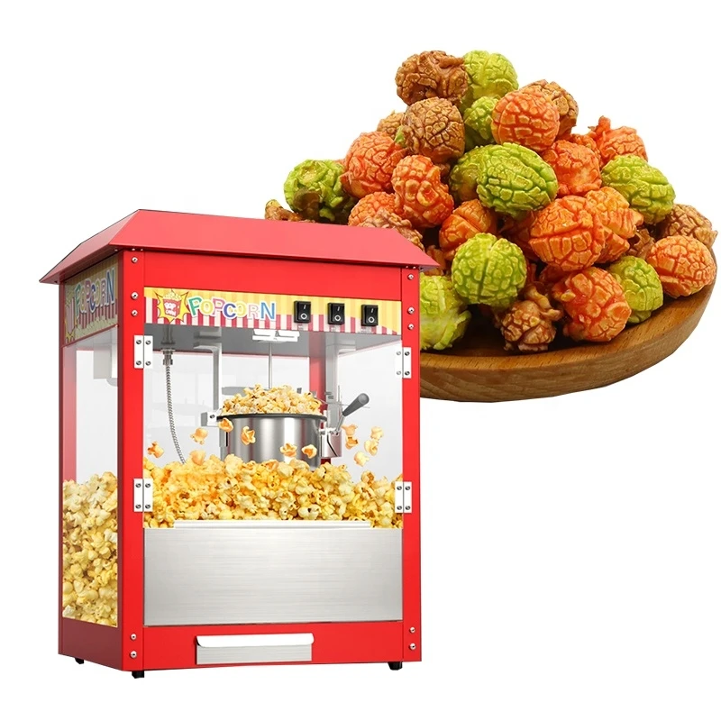 Caramel Automatic Popcorn Maker New Condition Cheese Flavored Microwave Puffed Popcorn Machine