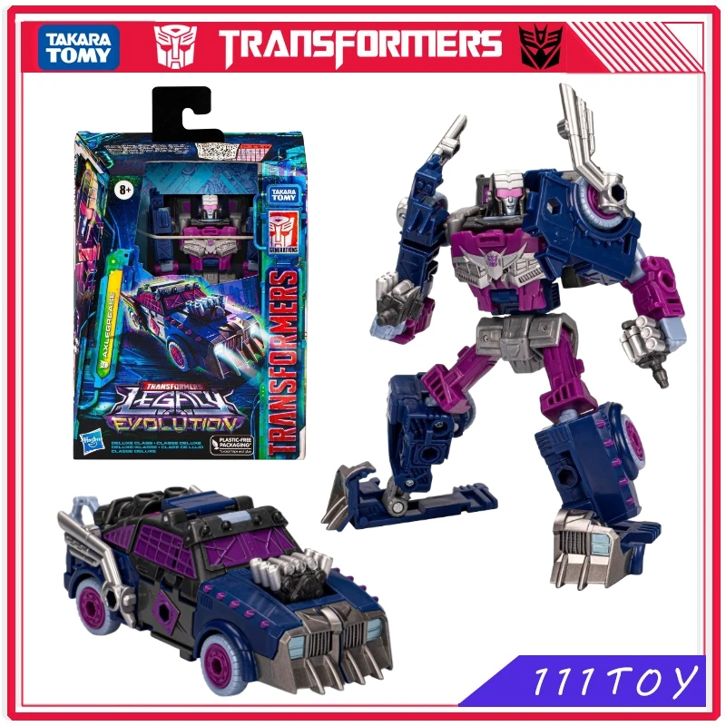 

In Stock Takara Tomy Transformers Legacy Evolution Deluxe Class Axlegrease Toys Figures Action Figures Collecting Hobbies