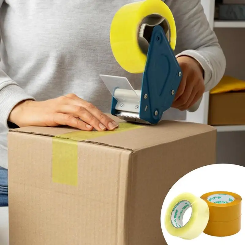 

Transparent Tape Refills All-Purpose Glossy Clear Tape Express Packaging Sealing Tape For Envelopes Wrapping Mending Pasting